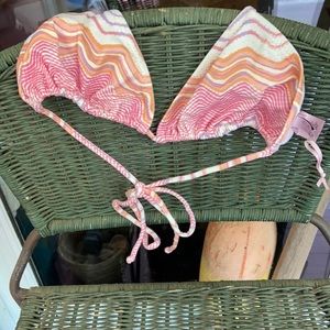 New Calypso St. Barth String Bikini Print Top